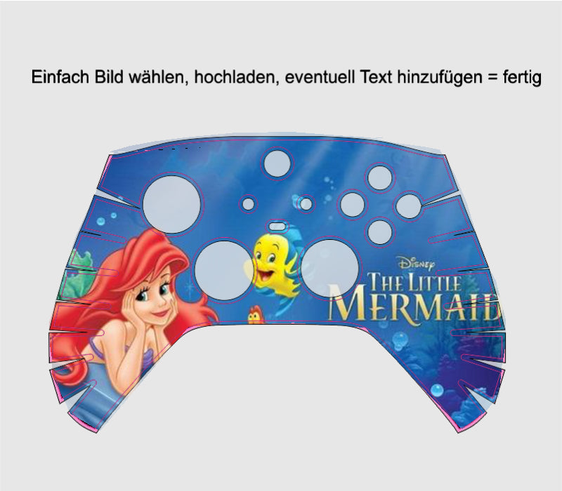 Xbox Series Controller Skin Aufkleber Design selbst erstellen individuell mit Deinem Wunschbild cpb_product Skins4u