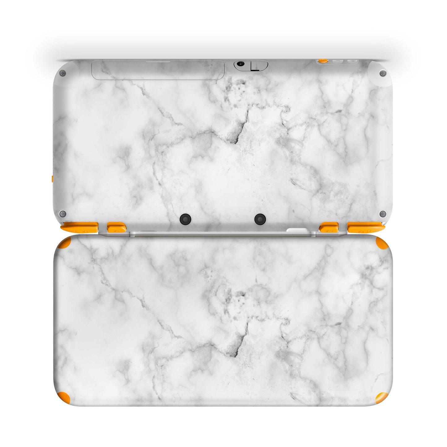 New Nintendo 2DS XL Skin Design Schutzfolie Aufkleber Folie Marmor weiss Aufkleber Skins4u