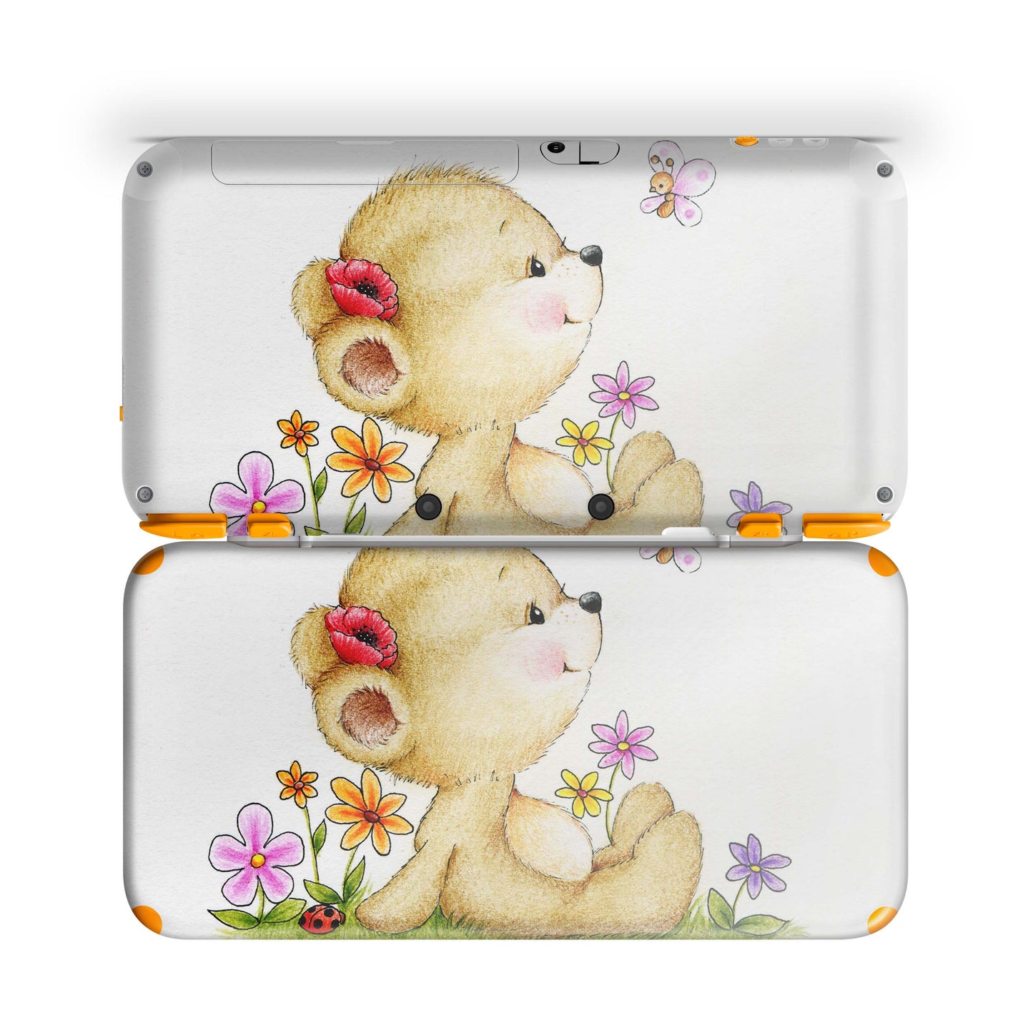 New Nintendo 2DS XL Skin Design Schutzfolie Aufkleber Folie Teddy Aufkleber Skins4u