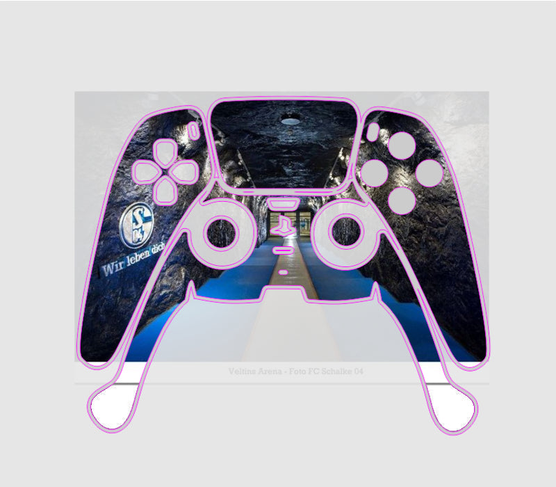 Playstation 5 PS5 Controller Skin individueller Aufkleber selbst gestalten personalisiert cpb_product Skins4u