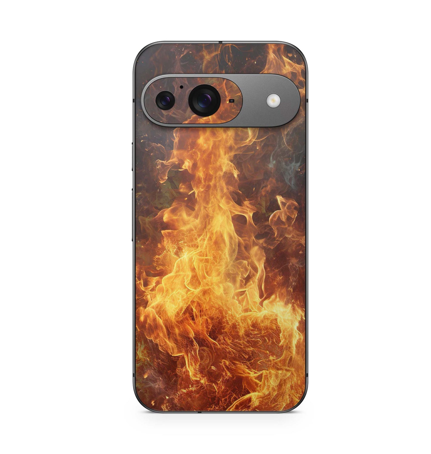 Google Pixel 9 Pro XL Skin Schutzfolie Design Kratzerschutz Vinyl Aufkleber Feuer Aufkleber Skins4u