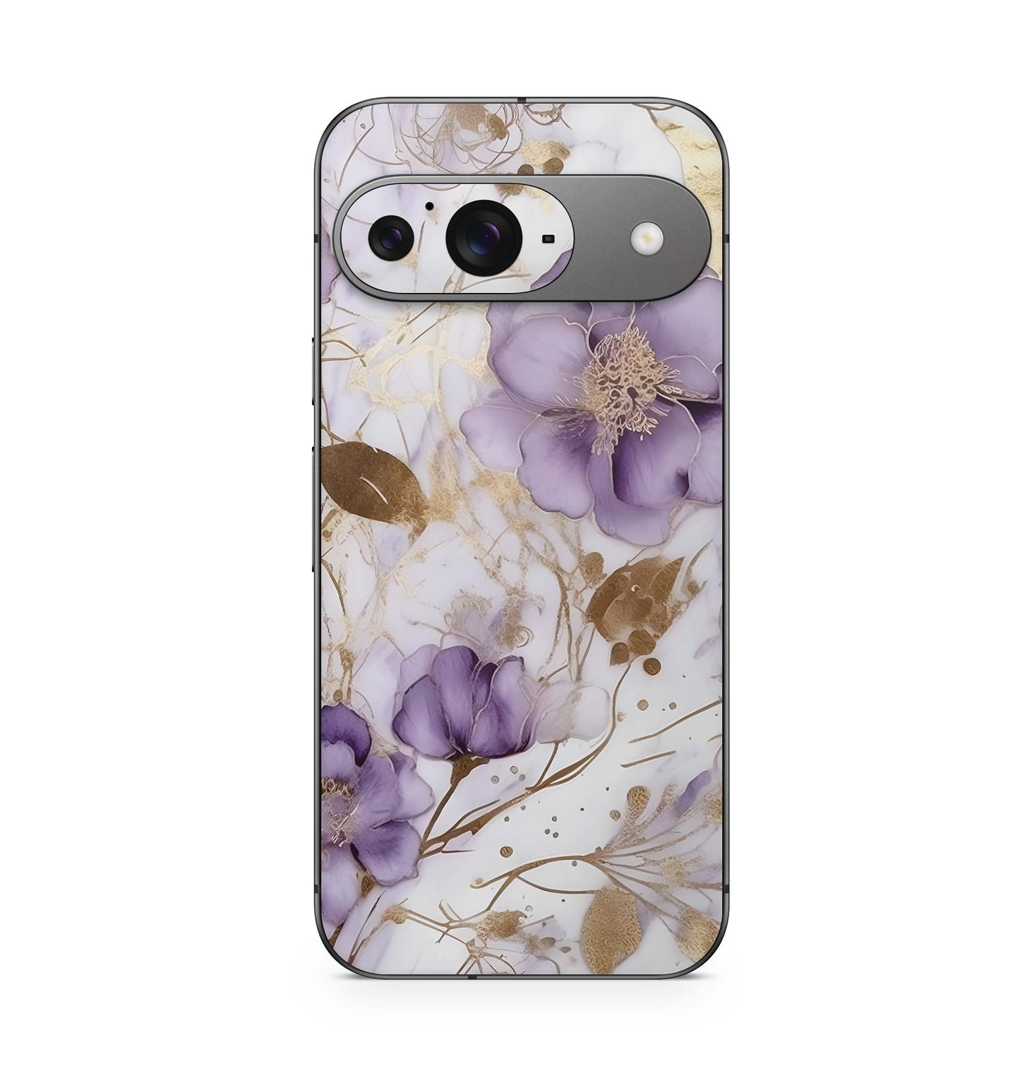 Google Pixel 9 Pro Skin Schutzfolie Design Kratzerschutz Vinyl Aufkleber Purple Heart Aufkleber Skins4u