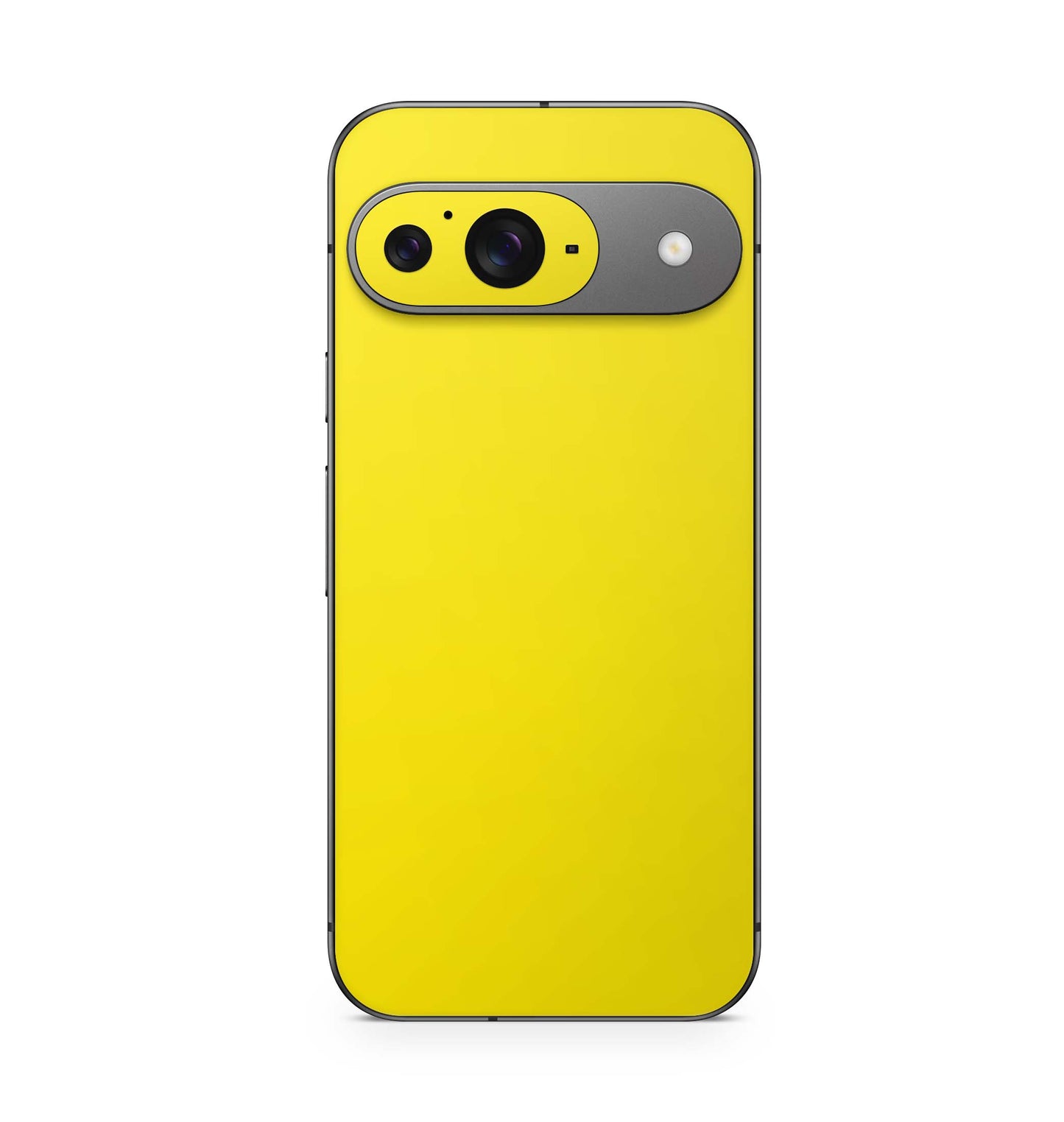 Google Pixel 9 Pro Skin Schutzfolie Design Kratzerschutz Vinyl Aufkleber Solid state gelb Aufkleber Skins4u