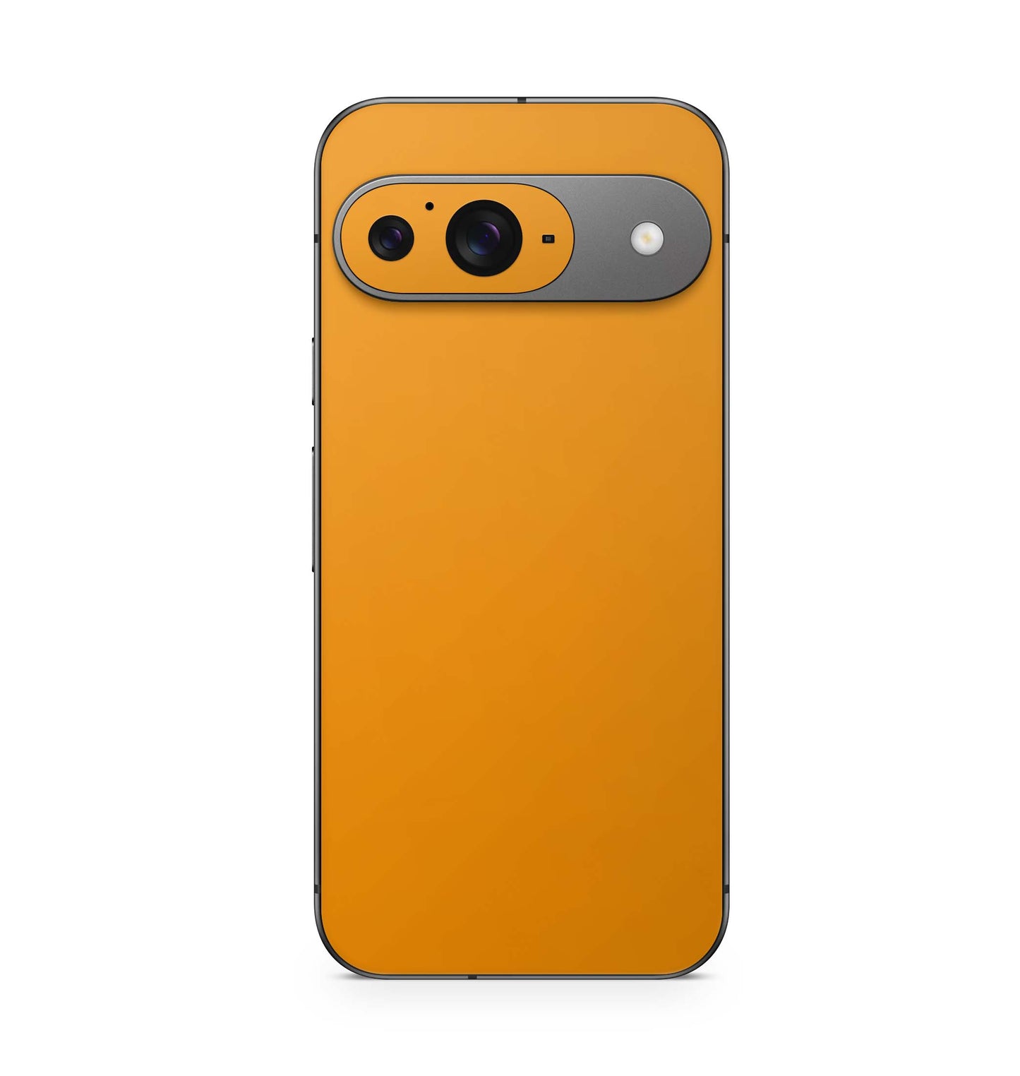 Google Pixel 9 Pro Skin Schutzfolie Design Kratzerschutz Vinyl Aufkleber Solid state orange Aufkleber Skins4u