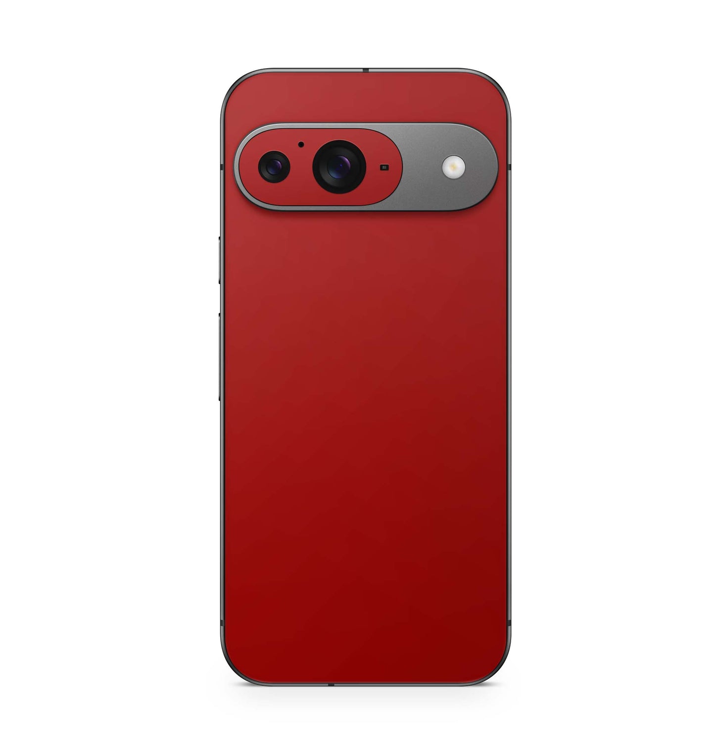 Google Pixel 9 Pro Skin Schutzfolie Design Kratzerschutz Vinyl Aufkleber Solid state rot Aufkleber Skins4u