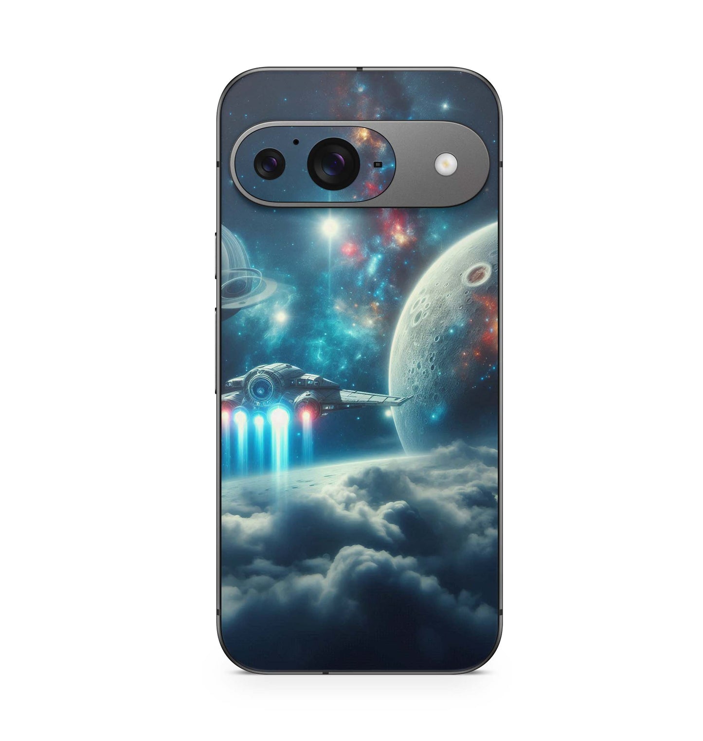 Google Pixel 9 Pro Skin Schutzfolie Design Kratzerschutz Vinyl Aufkleber Space Aufkleber Skins4u