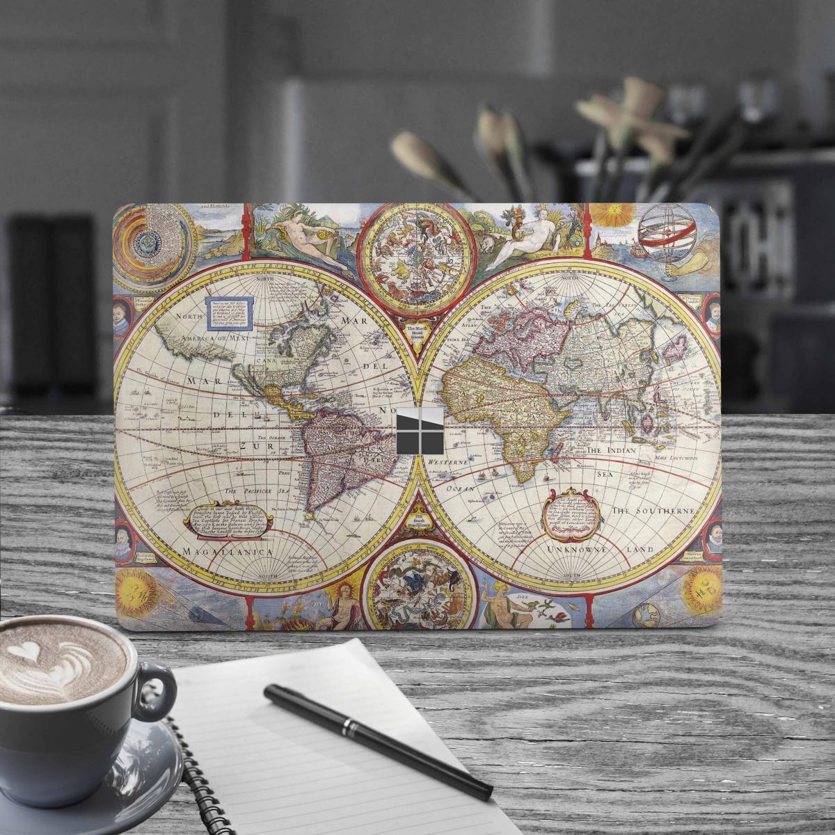 Microsoft Surface Laptop 3 4 5 Skin 13" Premium Vinylfolie Kratzerschutz Design Quest Elektronik-Sticker & -Aufkleber Skins4u