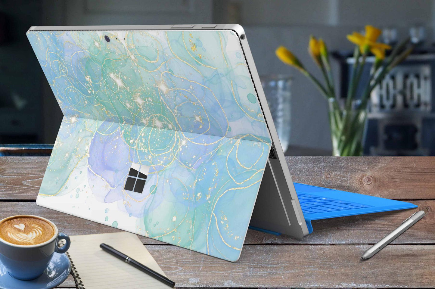 Microsoft Surface Pro 11 Skin Design Vinyl Premium Folie Modellwahl Motiv Mermaid Aufkleber skins4u