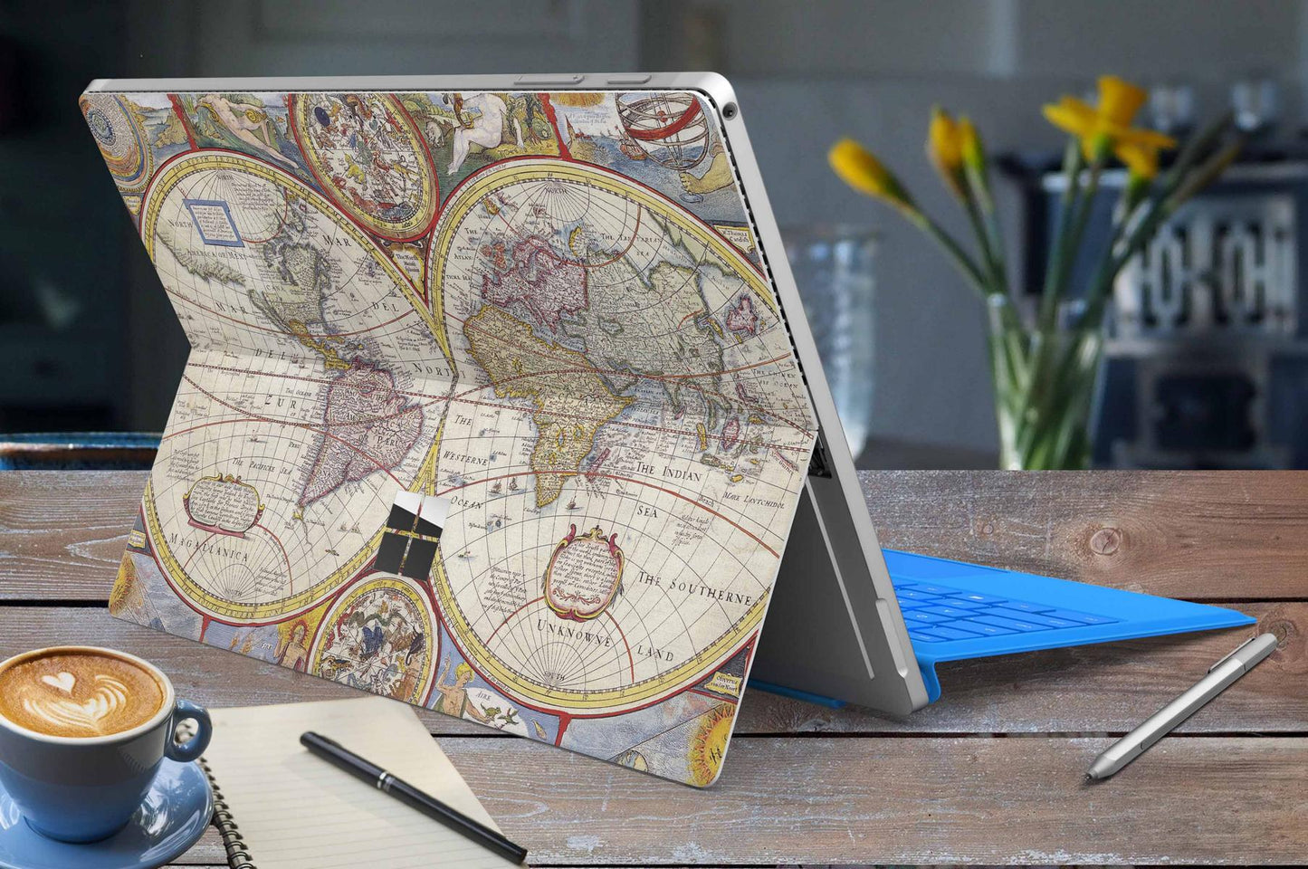 Microsoft Surface Go 4 Skins Design Vinyl Premium Folie Modellwahl Motiv Quest Aufkleber skins4u
