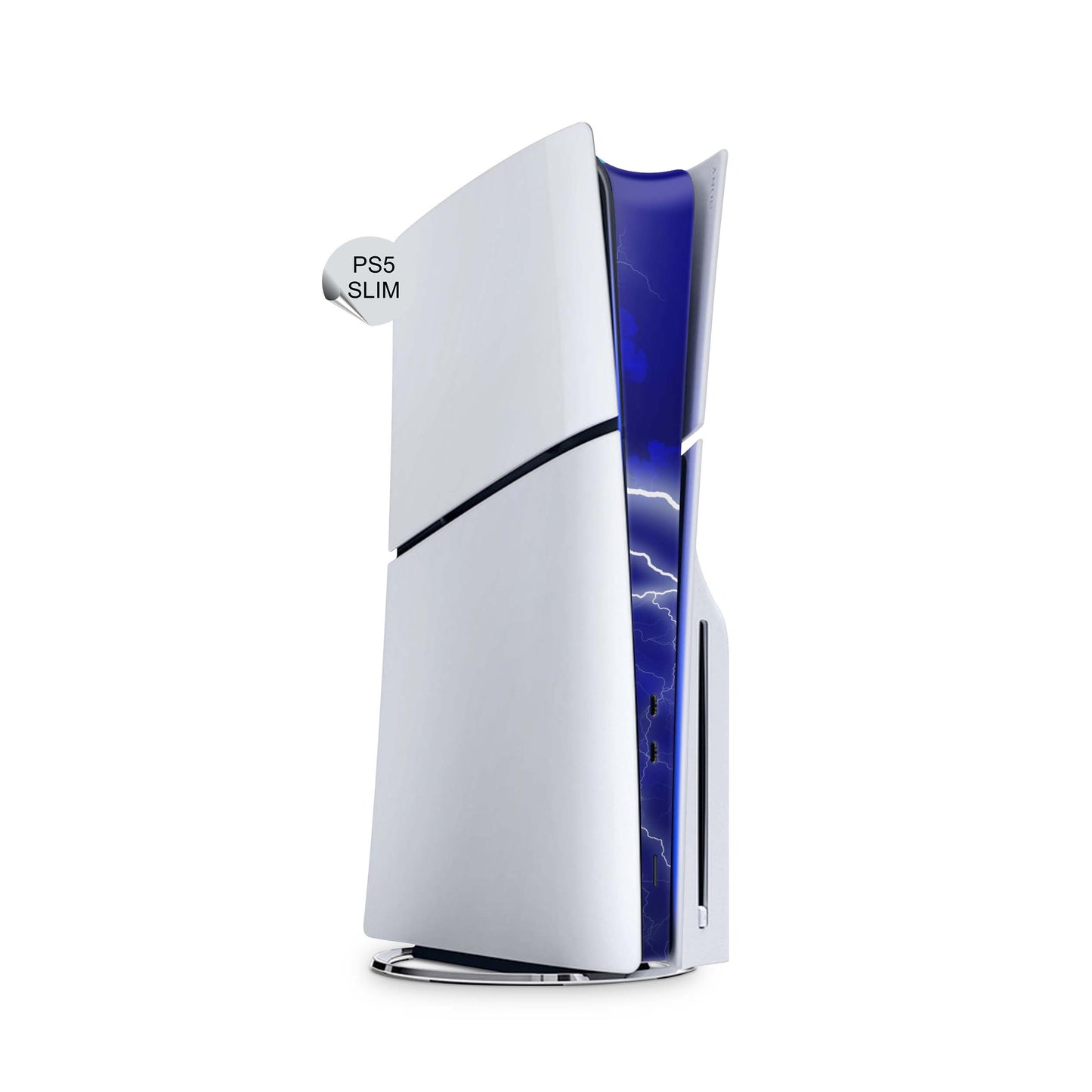 Center Skin für PS5 Slim Konsole Design Kratzerschutz Apocalypse blue Elektronik-Sticker & -Aufkleber Skins4u Digital Edition