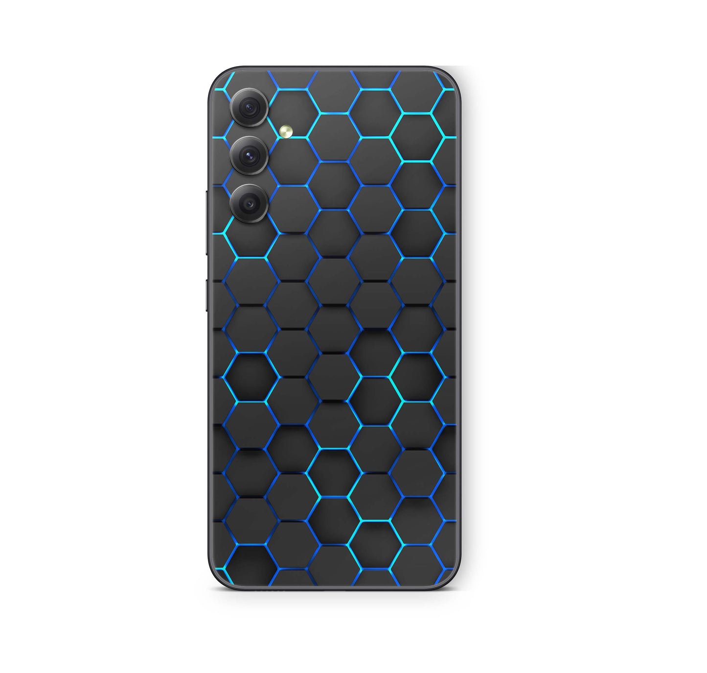 Samsung Galaxy S25+ Skin Schutzfolie Aufkleber Skins Design Exo blau Elektronik-Sticker & -Aufkleber skins4u