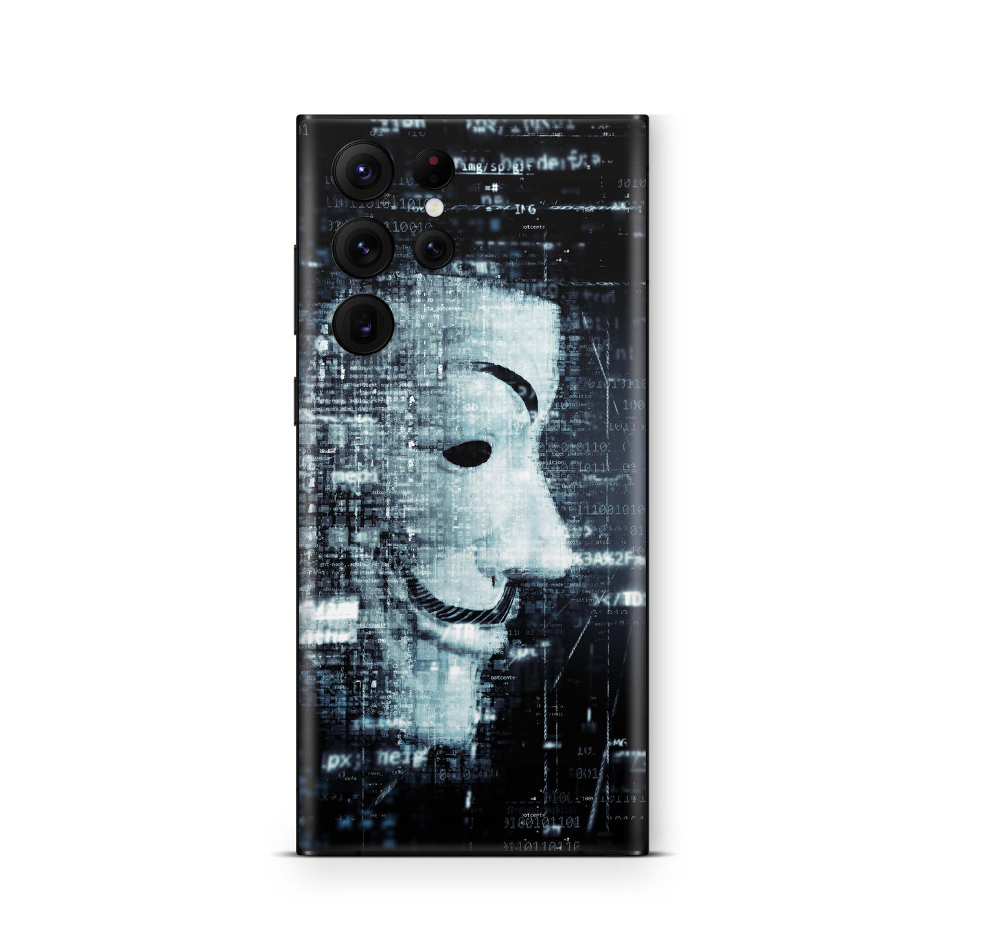Samsung Galaxy S25 Ultra Skin Designfolie Aufkleber Skins Design Anonymous Elektronik-Sticker & -Aufkleber skins4u