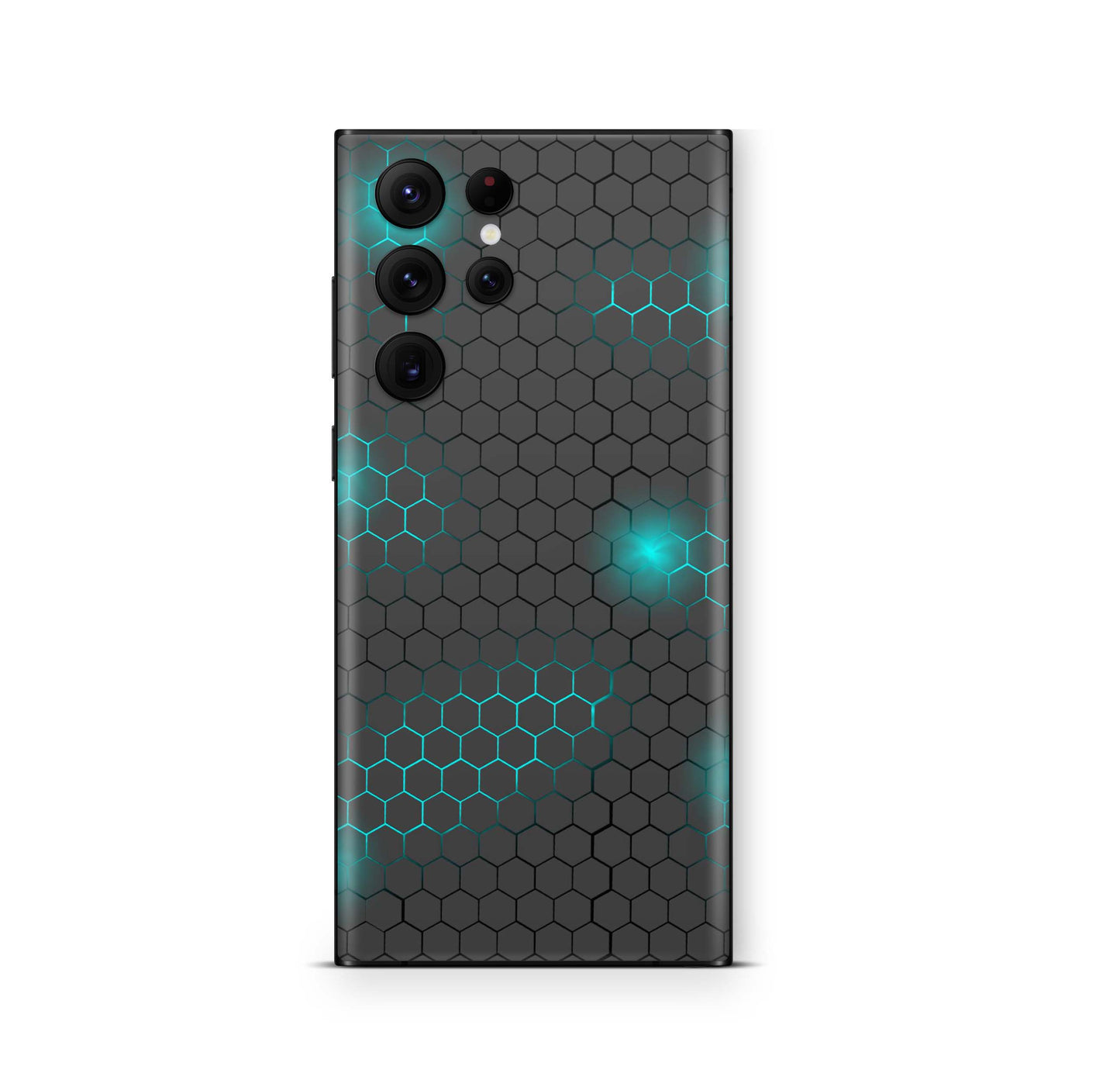 Samsung Galaxy S25 Ultra Skin Designfolie Aufkleber Skins Design Exo small blue Elektronik-Sticker & -Aufkleber skins4u