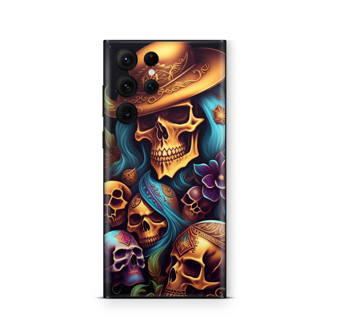 Samsung Galaxy S25 Ultra Skin Designfolie Aufkleber Skins Design Skulltaker Elektronik-Sticker & -Aufkleber skins4u