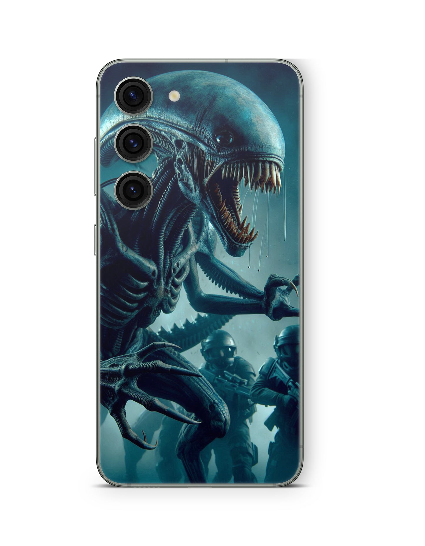 Samsung Galaxy S26 Plus Skin Handy Aufkleber Alien Hybrid Aufkleber Skins4u