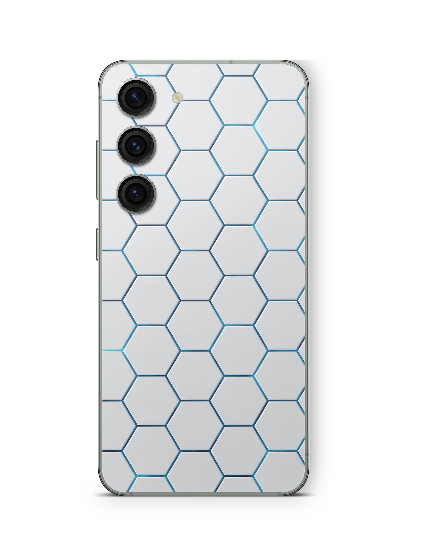 Samsung Galaxy S26 Plus Skin Handy Aufkleber Exo Light Blue Aufkleber Skins4u