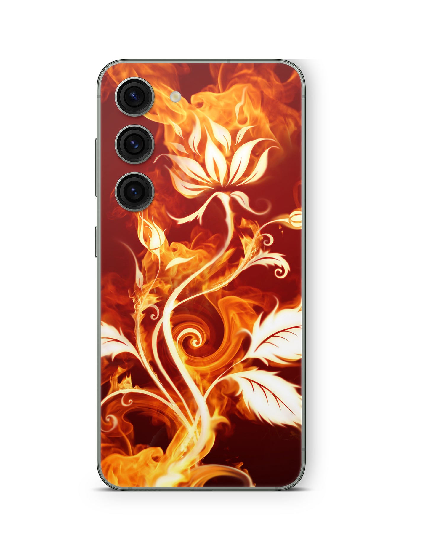 Samsung Galaxy S26 Plus Skin Handy Aufkleber Flower of fire Aufkleber Skins4u