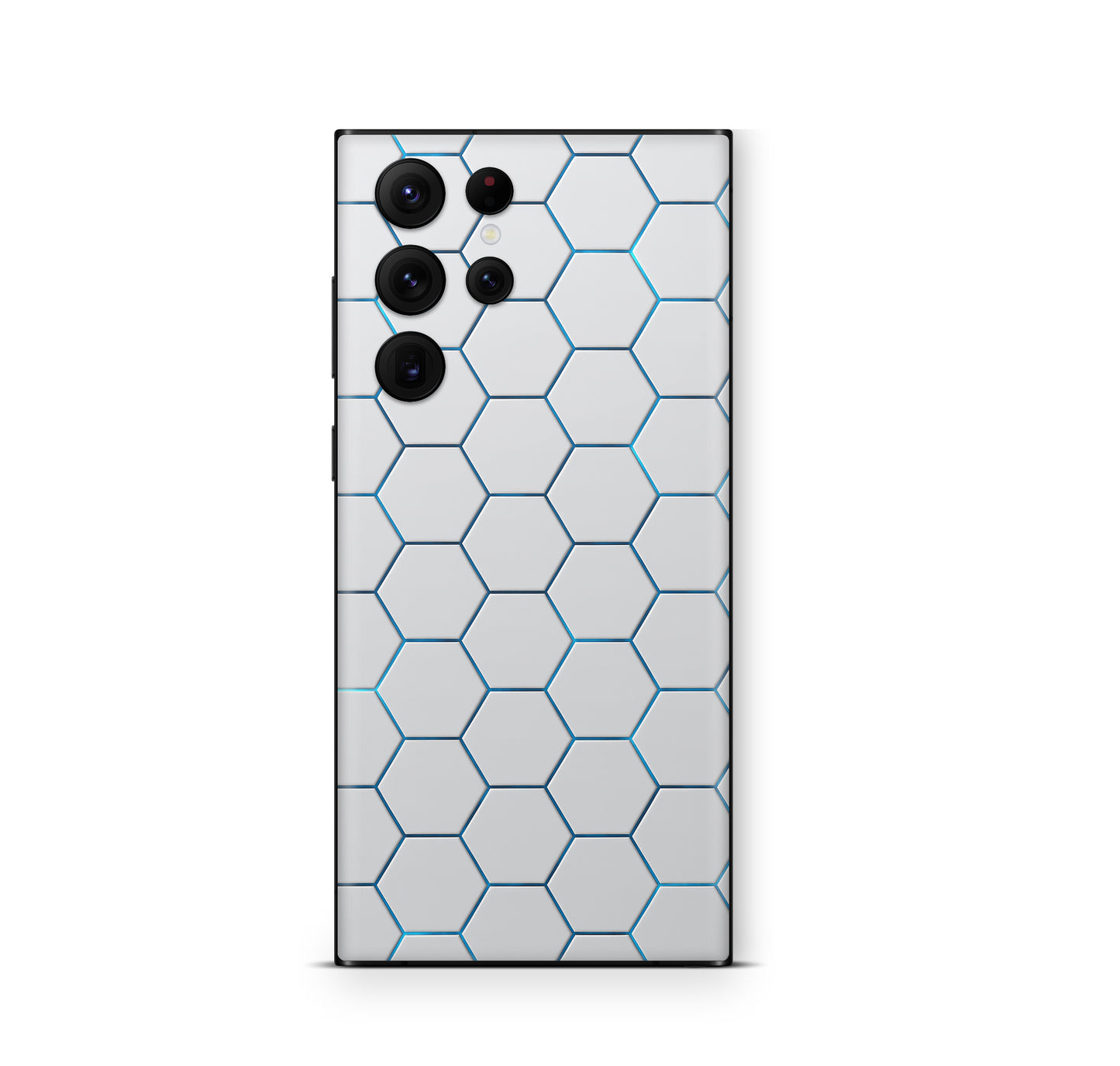 Samsung Galaxy S26 Ultra Skin Schutzfolie Aufkleber Exo Light Blue Aufkleber Skins4u