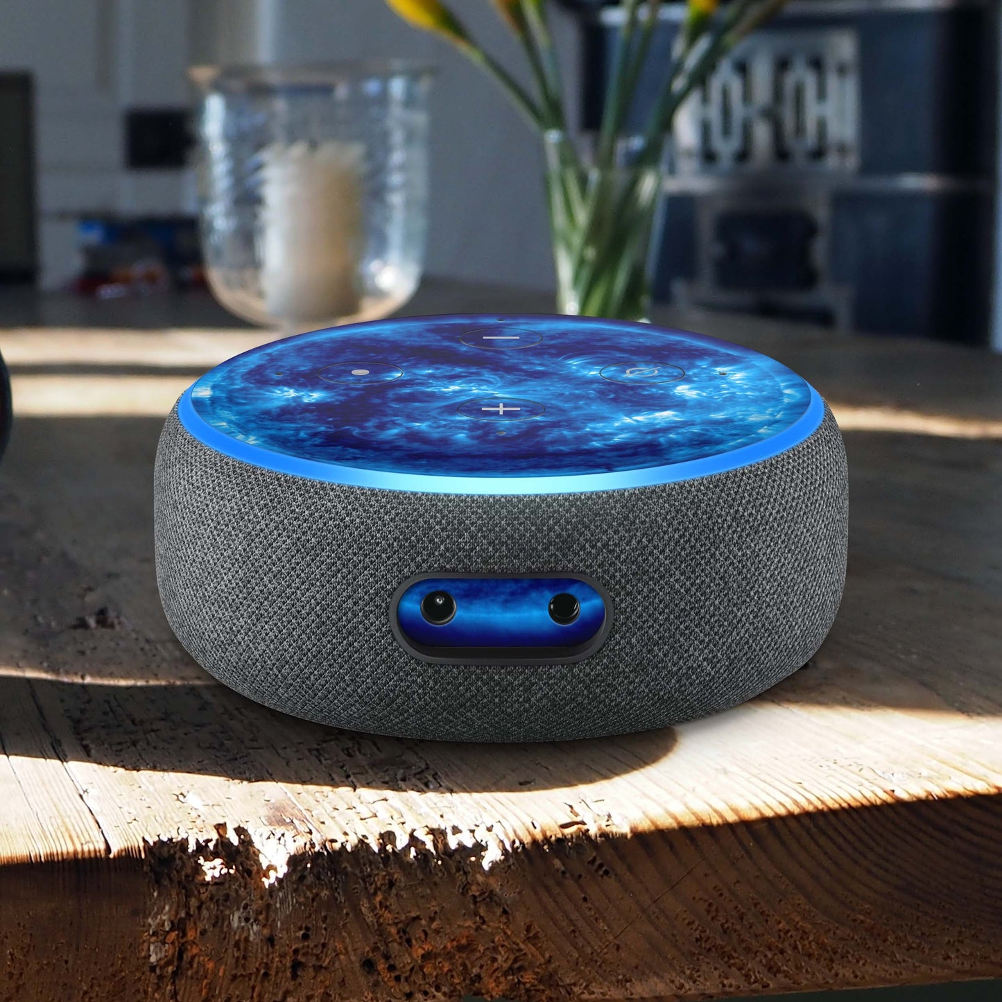 Amazon Echo Dot 3 Skin Schutzfolie Aufkleber Premium Design Blue Giant Aufkleber Skins4u