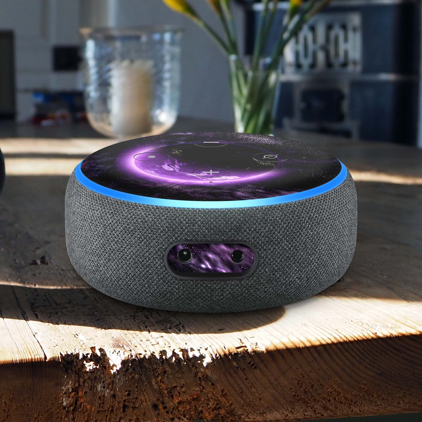 Amazon Echo Dot 3 Skin Schutzfolie Aufkleber Premium Design Purple Space Aufkleber Skins4u