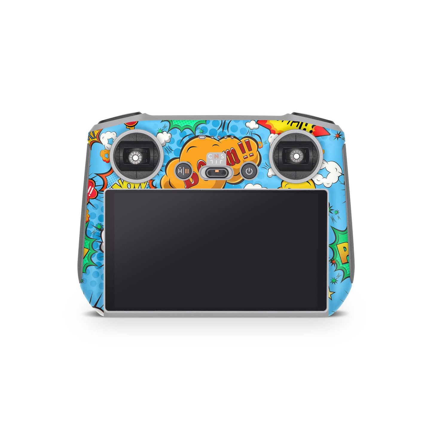 DJI Mavic 3 Skin Folien Drohnen Aufkleber Vinyl Skins Cine Classic Enterprise Thermal Comics blau Elektronik-Sticker & -Aufkleber Skins4u