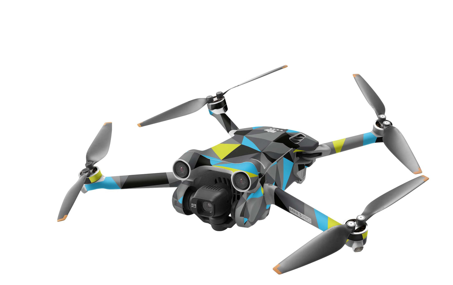 DJI Mini 3 Skin Folie DJI Mini 3 Pro + Controller Skins Vinyl Folierung Drohne Polycolor Aufkleber skins4u