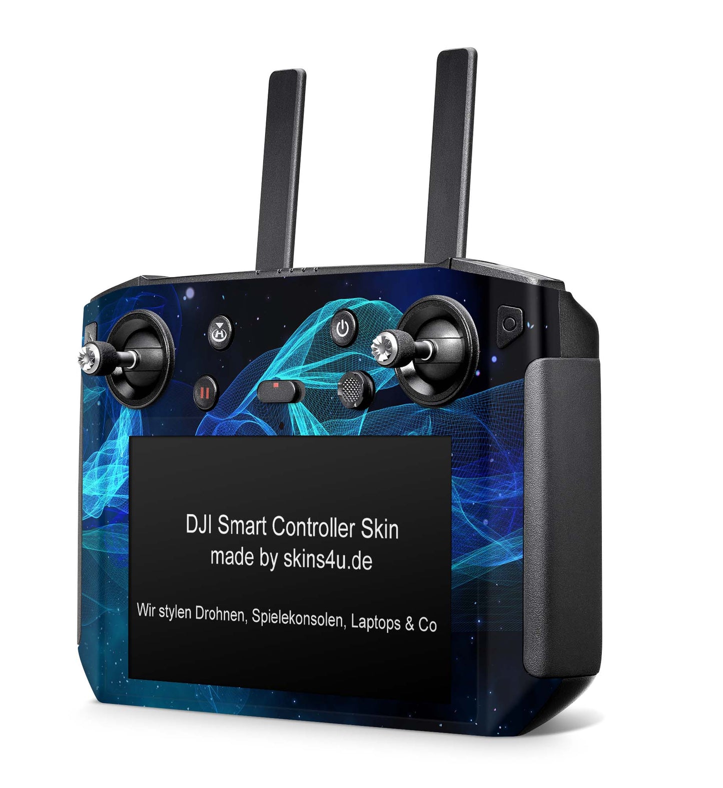 DJI Controller Skins Smart, RC, RC2, RC Pro Design Schutzfolie Aufkleber Star Spiral Aufkleber skins4u