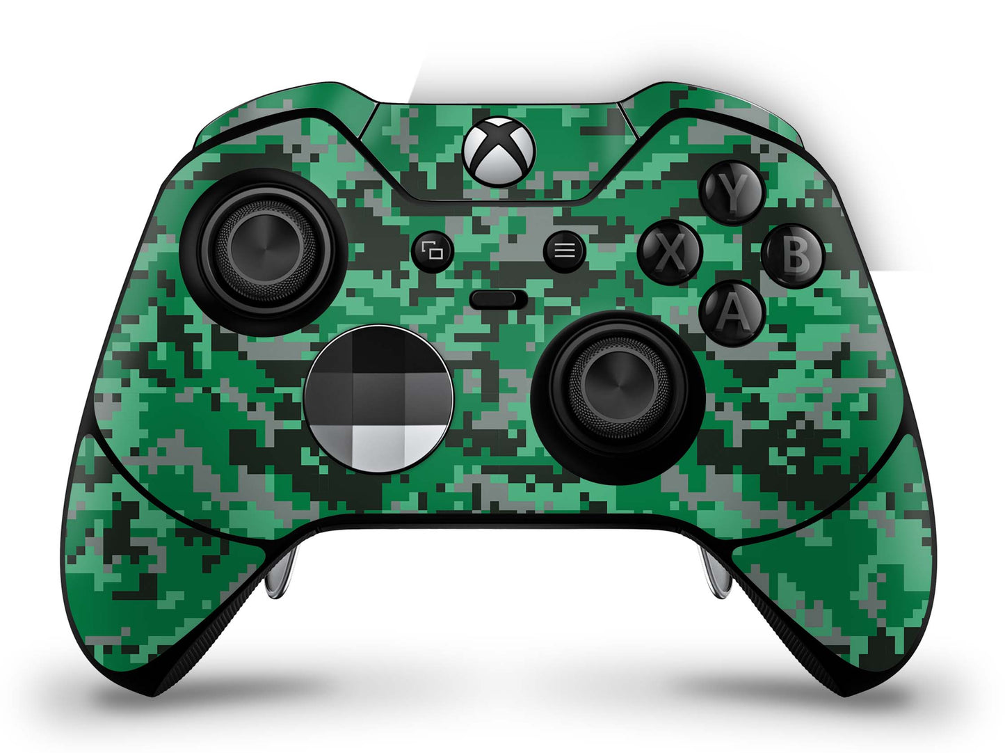 Xbox Elite Wireless Controller Skin Aufkleber Premium Folie digital green camo Aufkleber skins4u