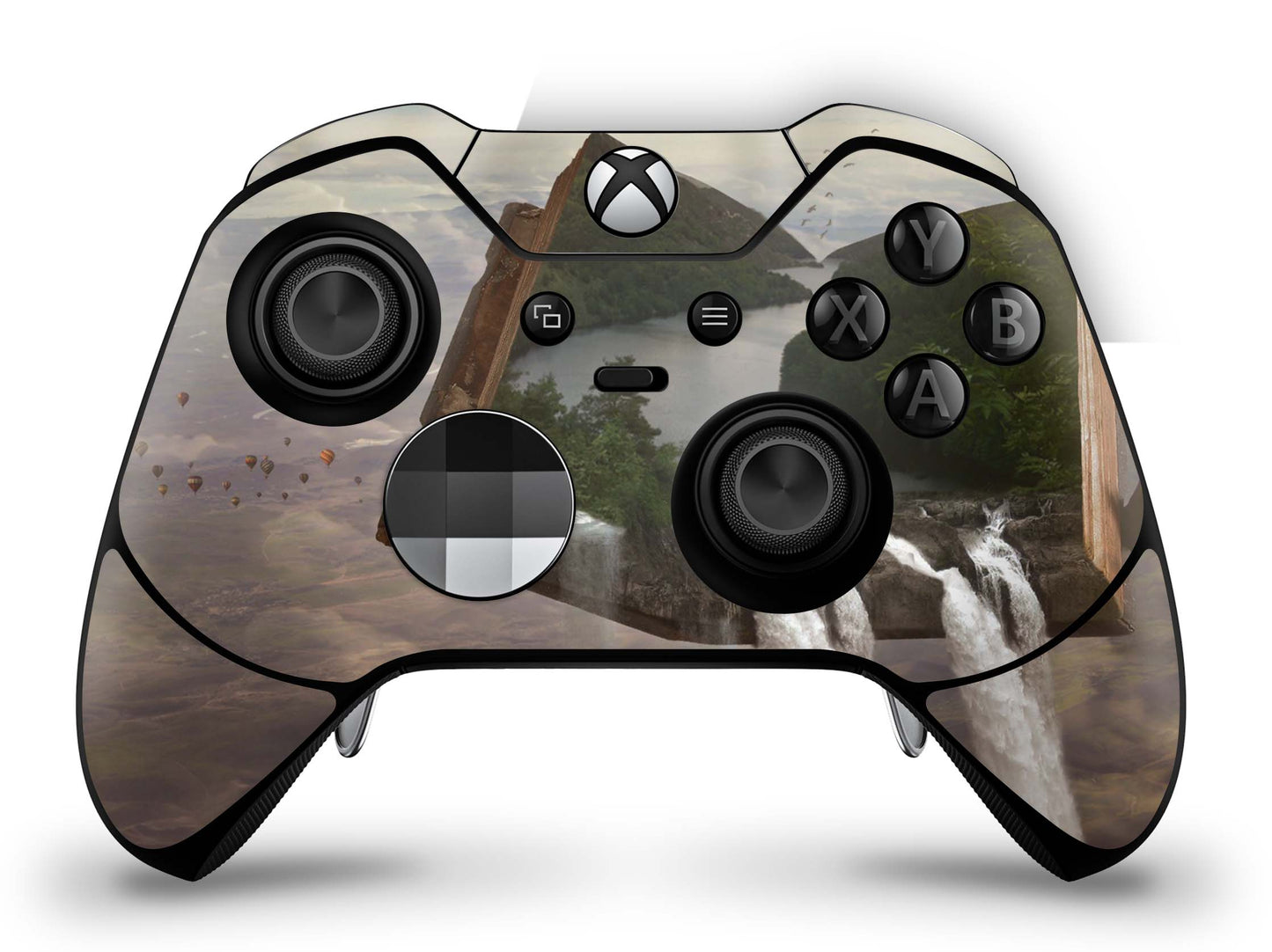 Xbox Elite Wireless Controller Skin Aufkleber Premium Folie fantasy book Aufkleber skins4u