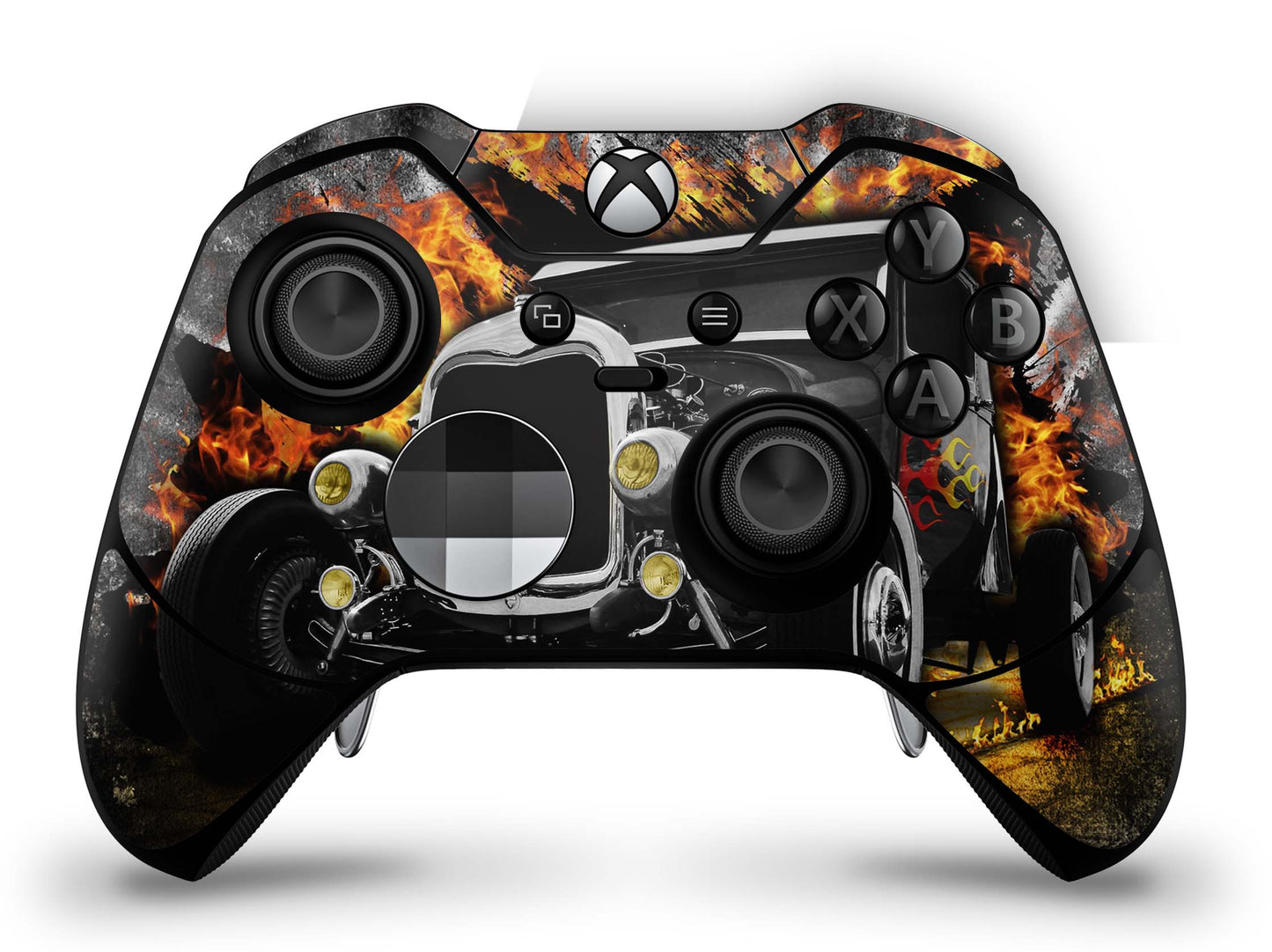 Xbox Elite Wireless Controller Skin Aufkleber Premium Folie hot rod Aufkleber skins4u