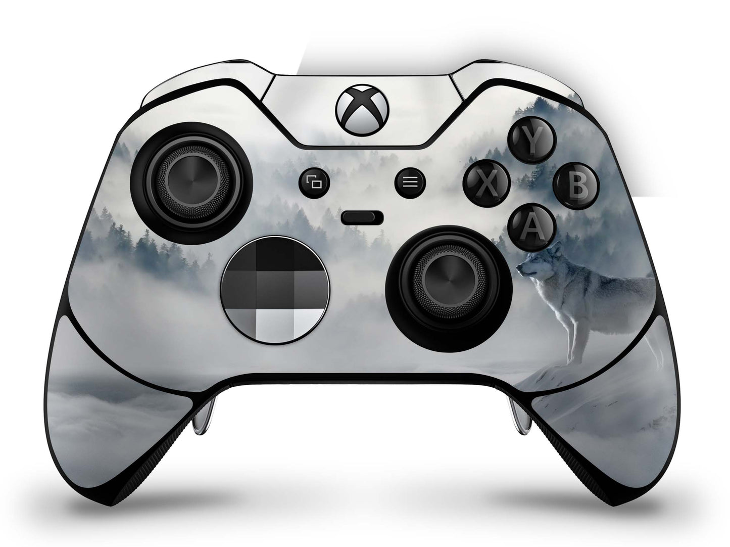 Xbox Elite Wireless Controller Skin Aufkleber Premium Folie ice wolf Aufkleber skins4u