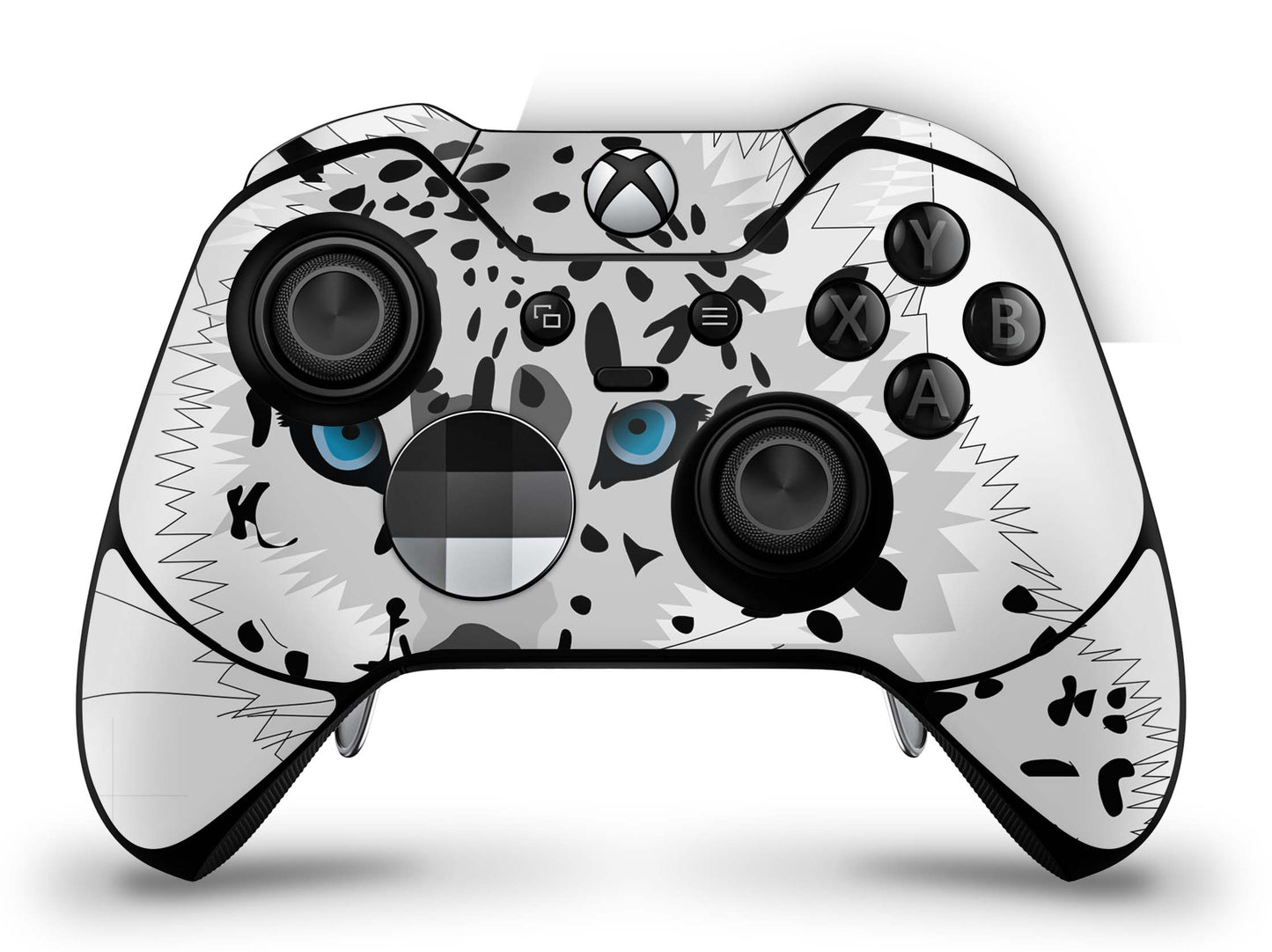 Xbox Elite Wireless Controller Series 2 Skin Aufkleber Premium Folie leopardstract Aufkleber skins4u
