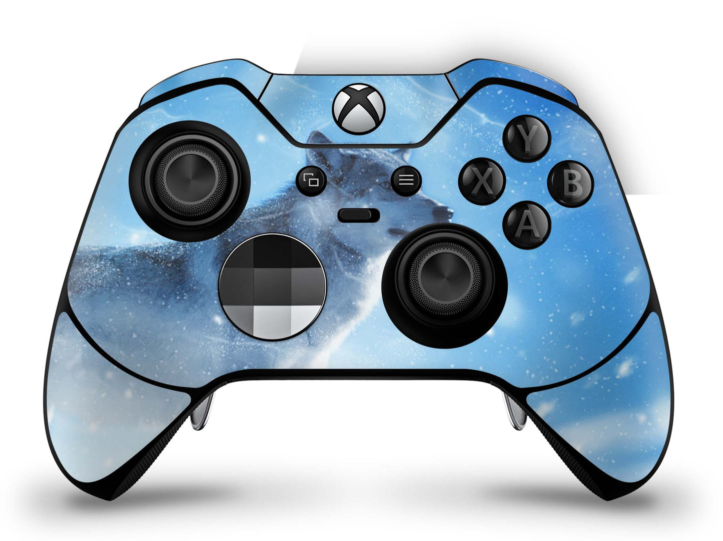 Xbox Elite Wireless Controller Series 2 Skin Aufkleber Premium Folie lone wolf Aufkleber skins4u