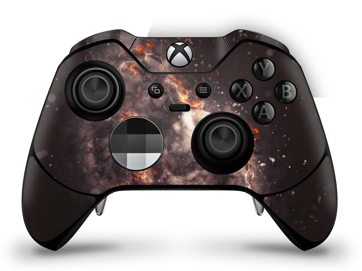 Xbox Elite Wireless Controller Series 2 Skin Aufkleber Premium Folie man on fire Aufkleber skins4u