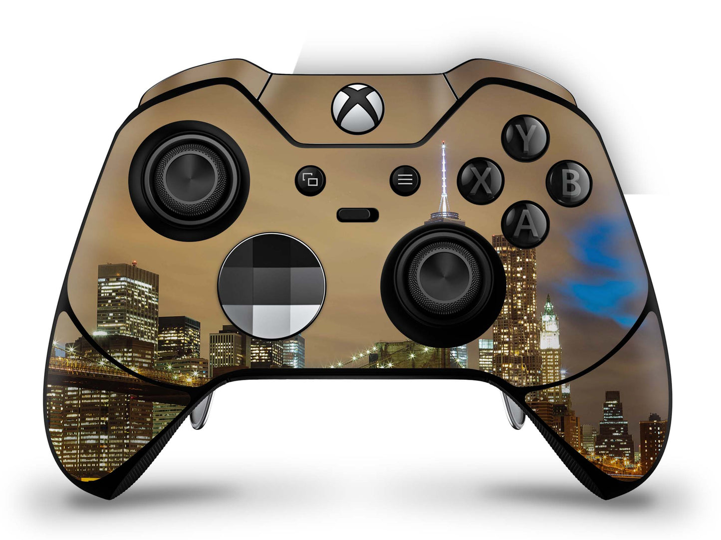 Xbox Elite Wireless Controller Series 2 Skin Aufkleber Premium Folie new york bridge Aufkleber skins4u