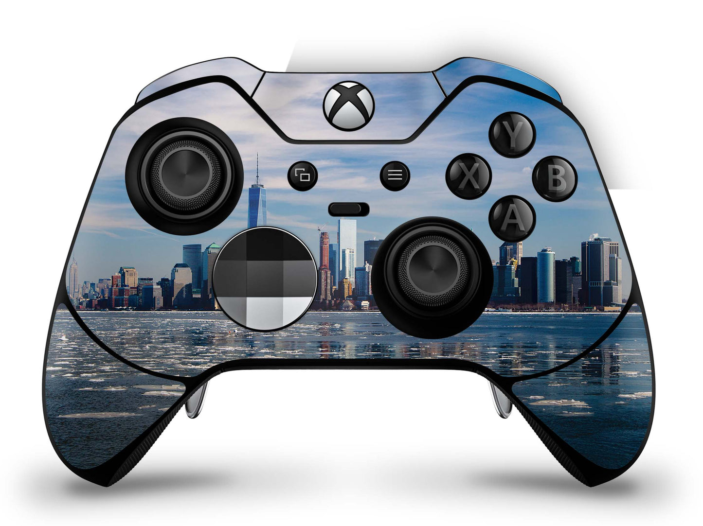 Xbox Elite Wireless Controller Series 2 Skin Aufkleber Premium Folie new york skyline Aufkleber skins4u