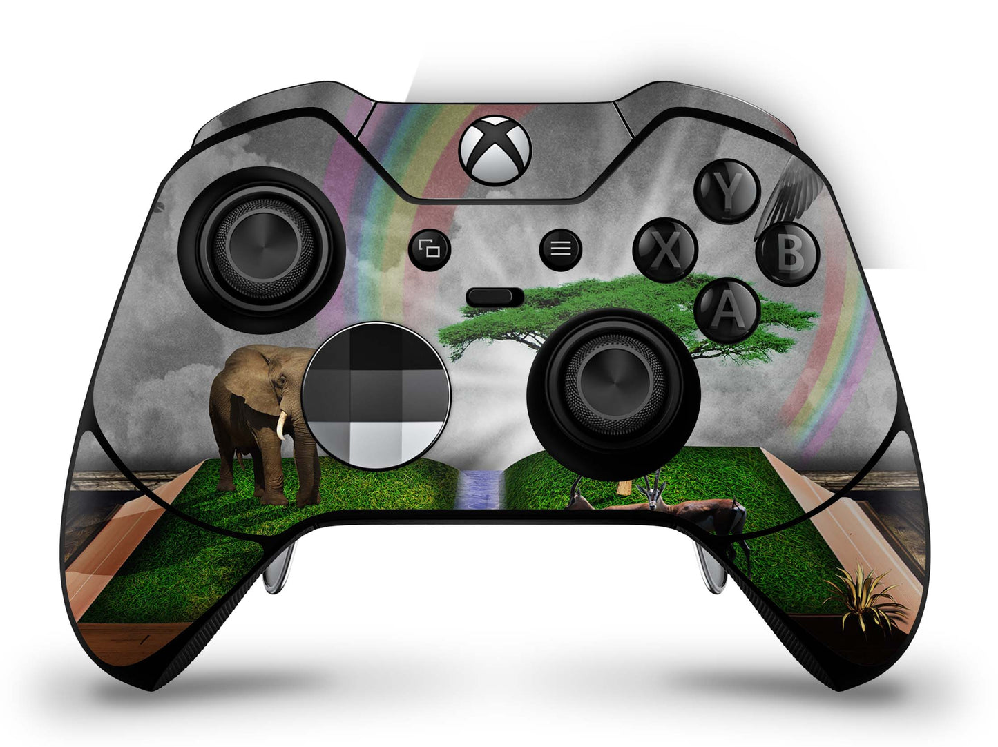 Xbox Elite Wireless Controller Skin Aufkleber Premium Folie phantasy book Aufkleber skins4u