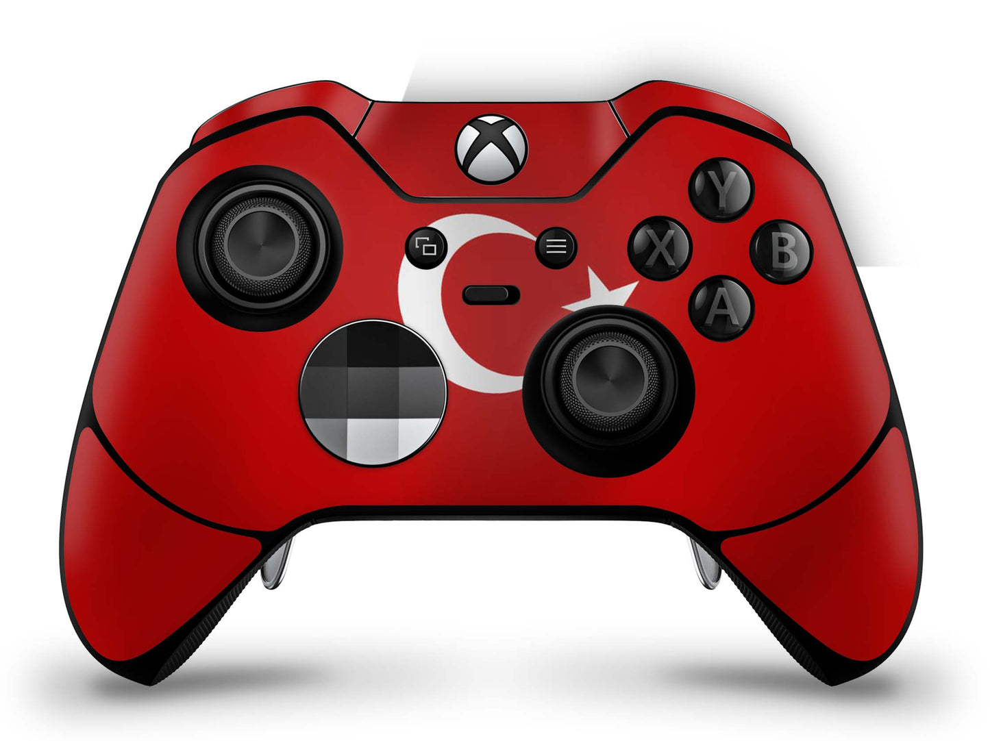 Xbox Elite Wireless Controller Skin Aufkleber Premium Folie tuerkei waving flag Aufkleber skins4u