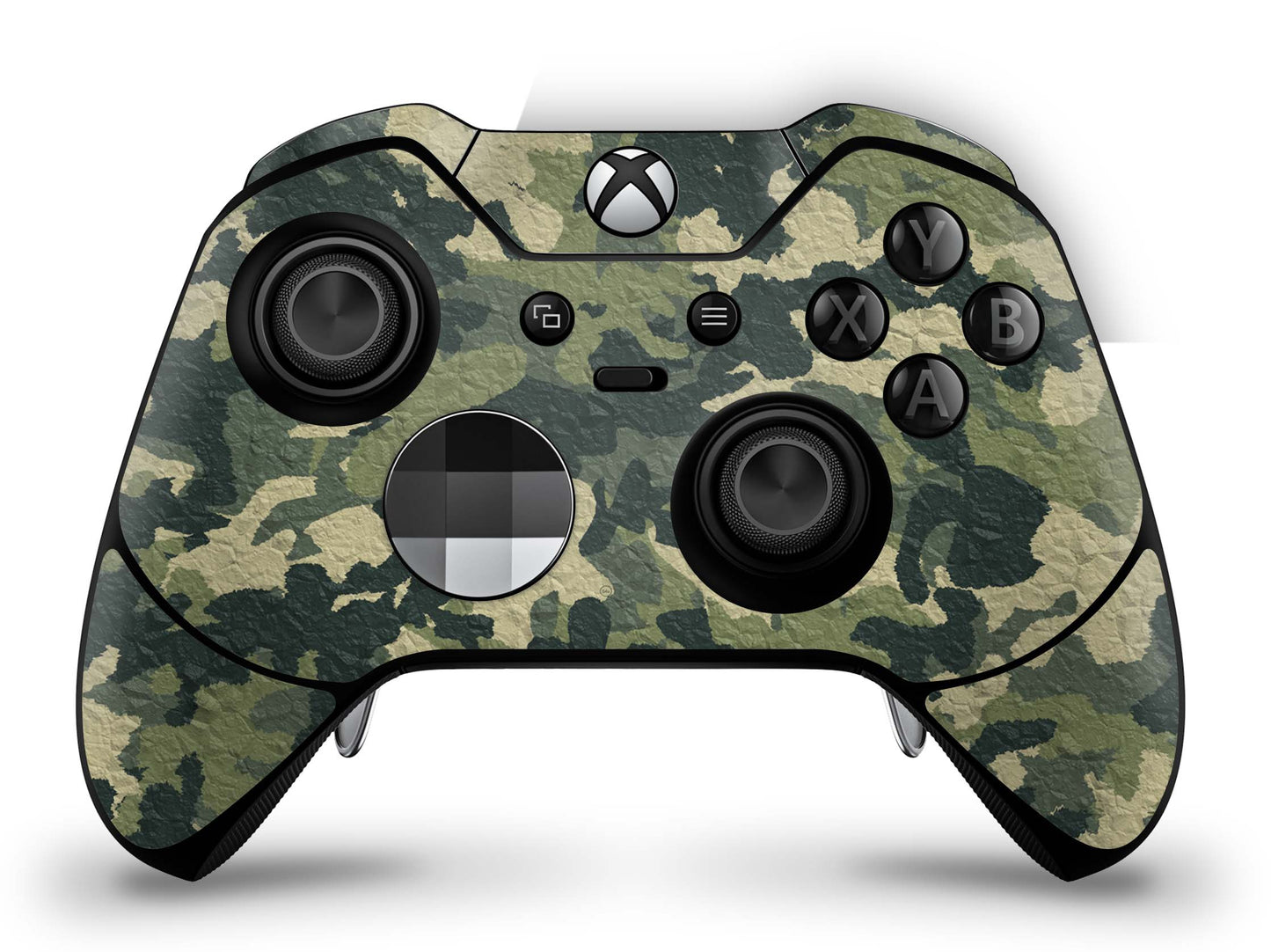 Xbox Elite Wireless Controller Series 2 Skin Aufkleber Premium Folie wood camo crumble Aufkleber skins4u