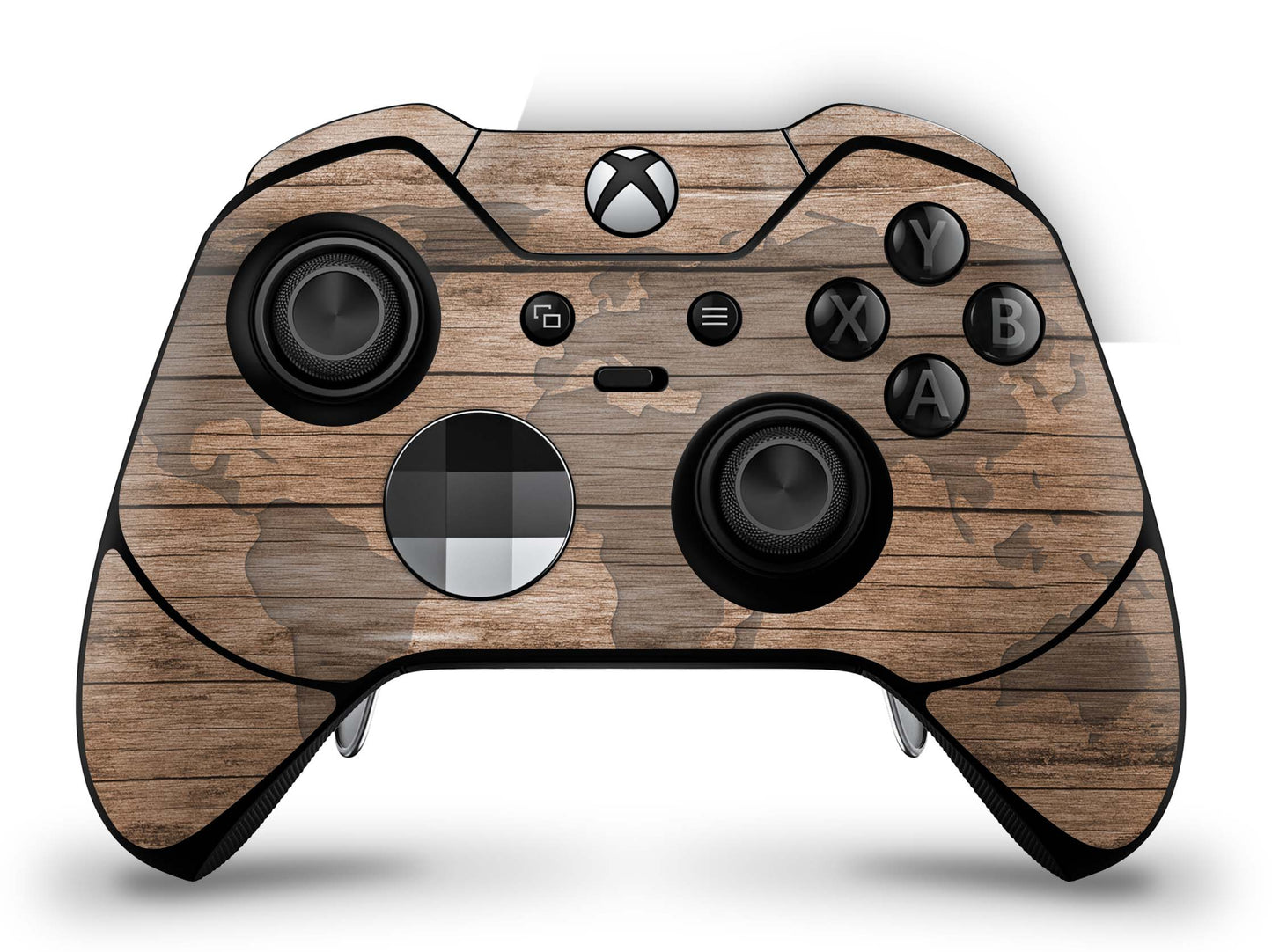 Xbox Elite Wireless Controller Skin Aufkleber Premium Folie wood world Aufkleber skins4u