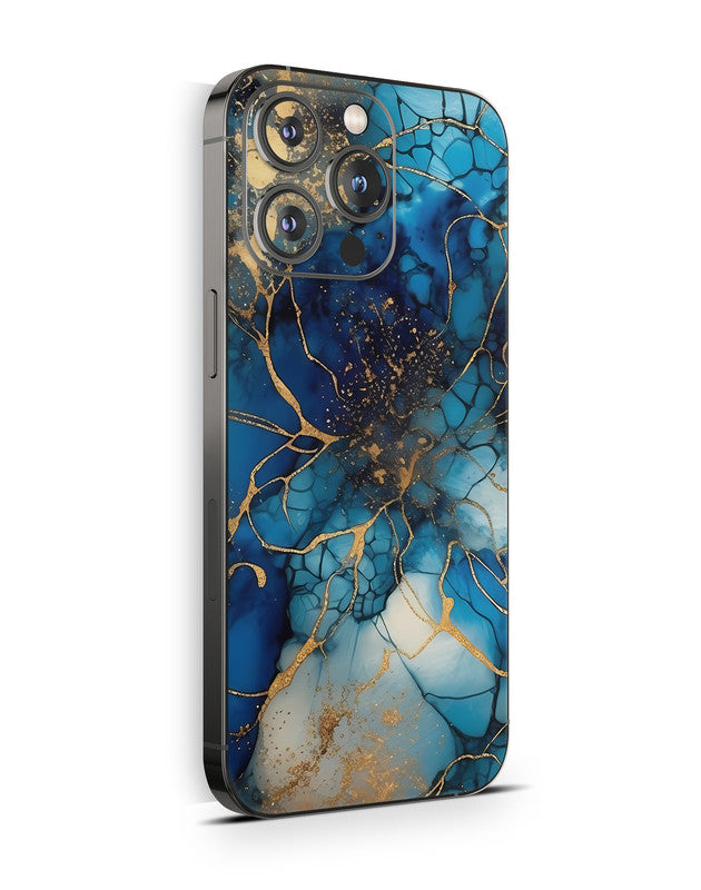 iPhone 16 Skin Schutzfolie Aufkleber Design Vinyl Folie Golden Fantasie Aufkleber Skins4u