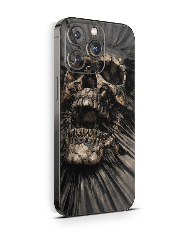 iPhone 14 Skin Schutzfolie Aufkleber Design Vinyl Folie Skull Wrap
