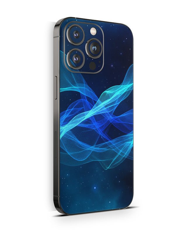 iPhone 14 Skin Schutzfolie Aufkleber Design Vinyl Folie Star Spiral