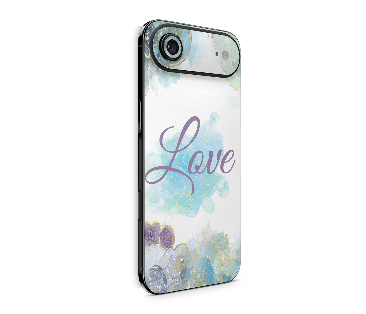iPhone 17 Air Skin Design Schutzfolie Rückseite Aufkleber Skin Glitter Love Aufkleber Skins4u