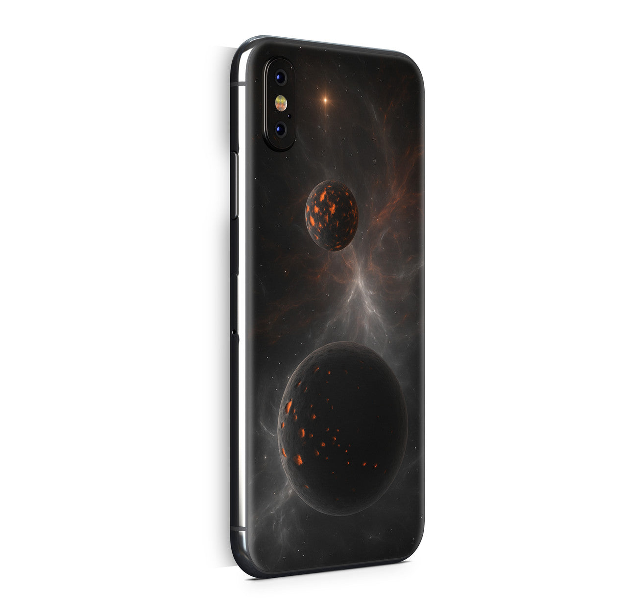 iPhone X Skin Design Vinyl Schutzfolie Backcover Astronomy Aufkleber Skins4u