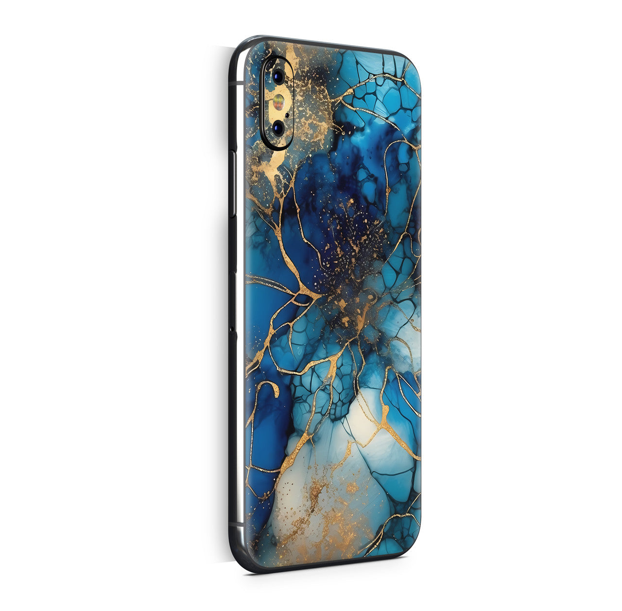 iPhone X Skin Design Vinyl Schutzfolie Backcover Golden Fantasie Aufkleber Skins4u