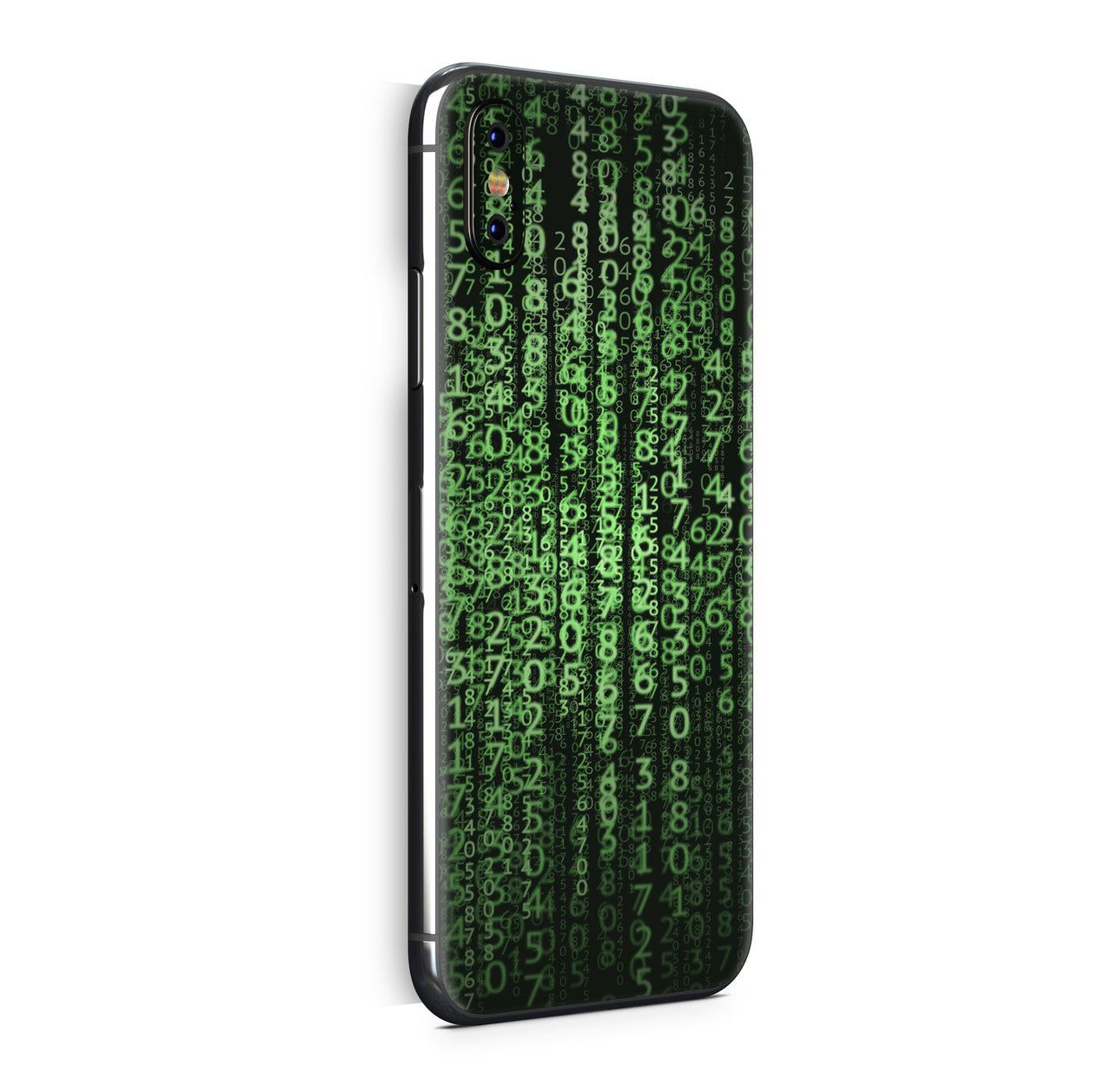 iPhone X Skin Design Vinyl Schutzfolie Backcover Matrix Aufkleber Skins4u