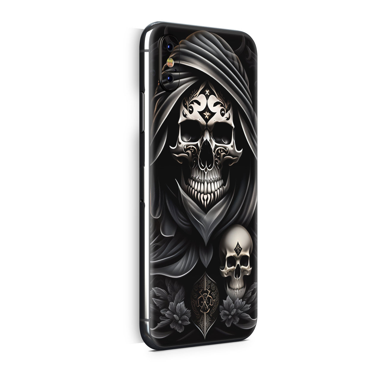 iPhone X Skin Design Vinyl Schutzfolie Backcover Skullmaster Aufkleber Skins4u