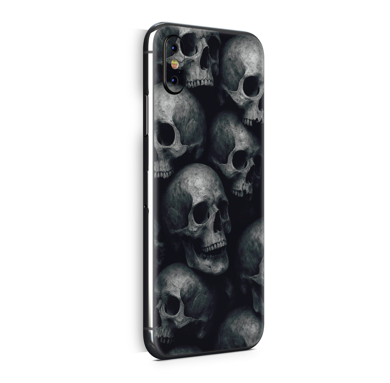 iPhone X Skin Design Vinyl Schutzfolie Backcover Skulls new Aufkleber Skins4u