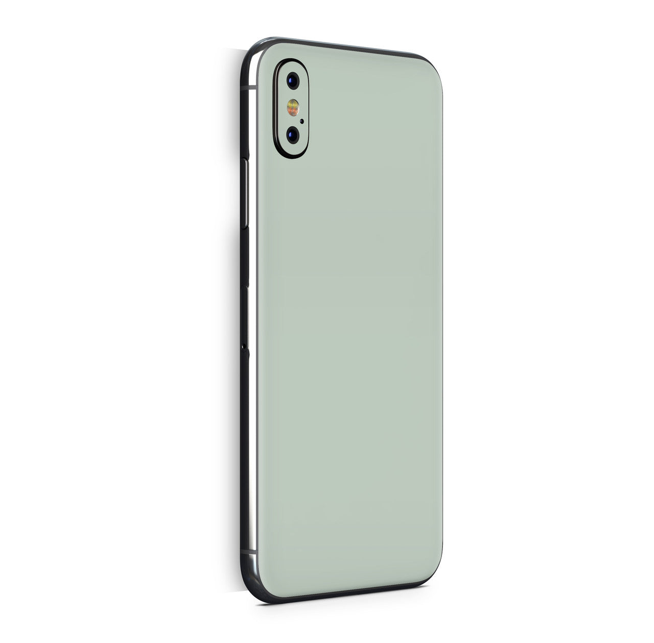 iPhone X Skin Design Vinyl Schutzfolie Backcover Solid State pistazie Aufkleber Skins4u